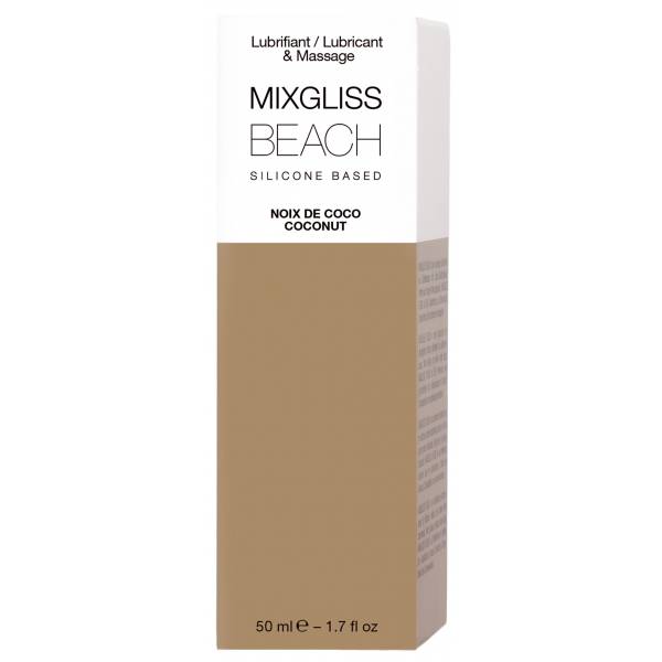 Lubrifiant Silicone MixGliss Beach - Noix de Coco 50ml