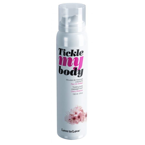 Tickle My Body Cherry Blossom Massage Foam 150ml