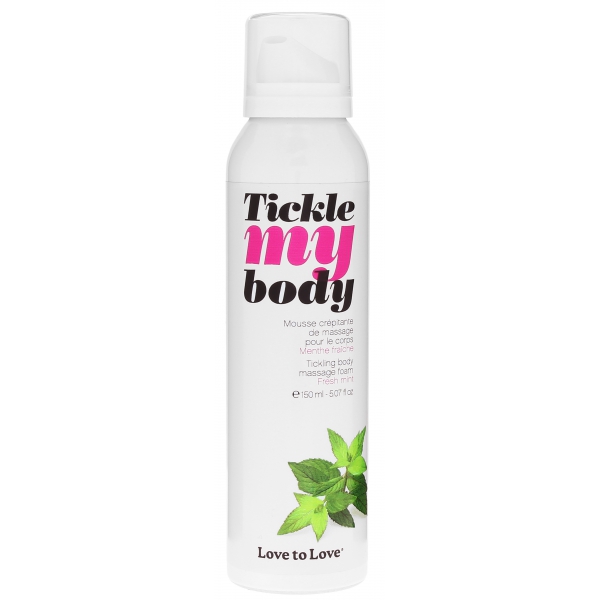 Espuma de Massagem Tickle My Body Mint Massage 150ml