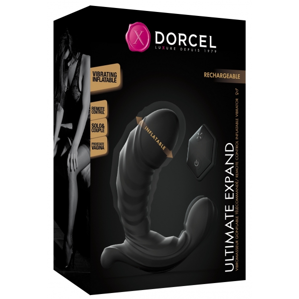 Inflatable Vibrating Prostate Stimulator Ultimate Expand Dorcel 9 x 5cm