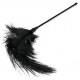 Teasing duster 56cm Black