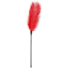 Espanador de penas vermelho 56cm