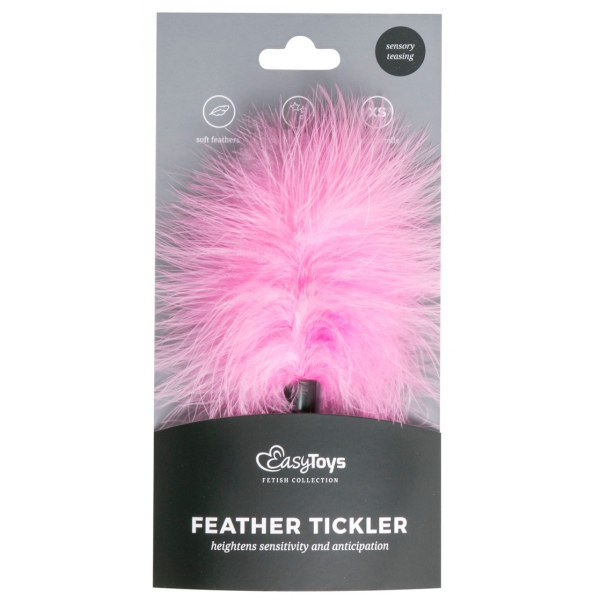 Erotickler Mini piumino 18,5 cm rosa