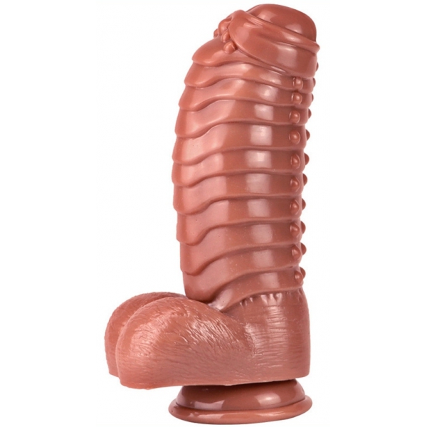 Dildo Monster Carapace 22 x 10cm Brown