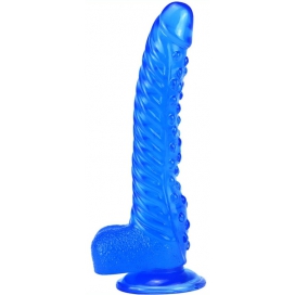 Dildo Monster Ribby 22 x 5cm Azul