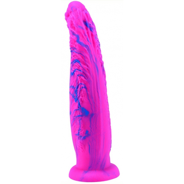 Dildo Koal 25 x 6 cm rosa-blu