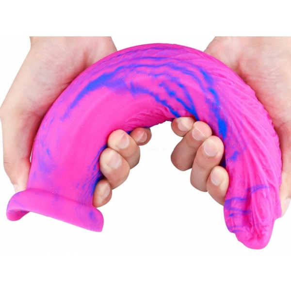 Koal Dildo 25 x 6cm Pink-Blau