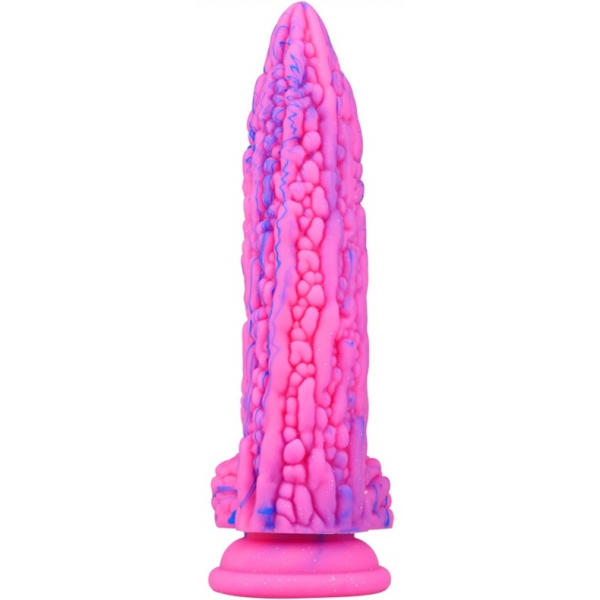 Kukur Dildo 16 x 4cm Rosa-Blau