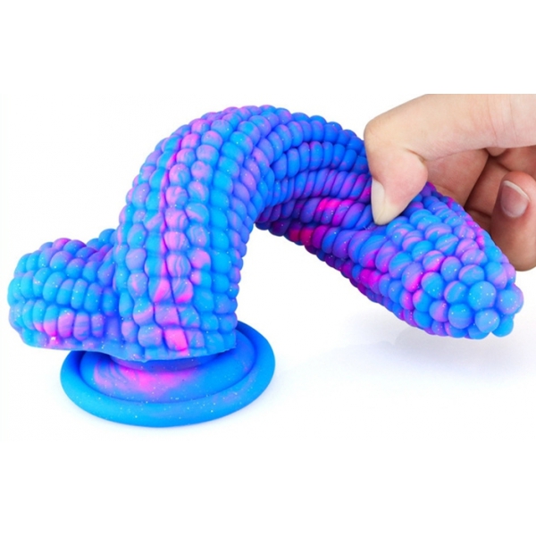 Dildo Corn 16 x 4cm Azul-Rosa