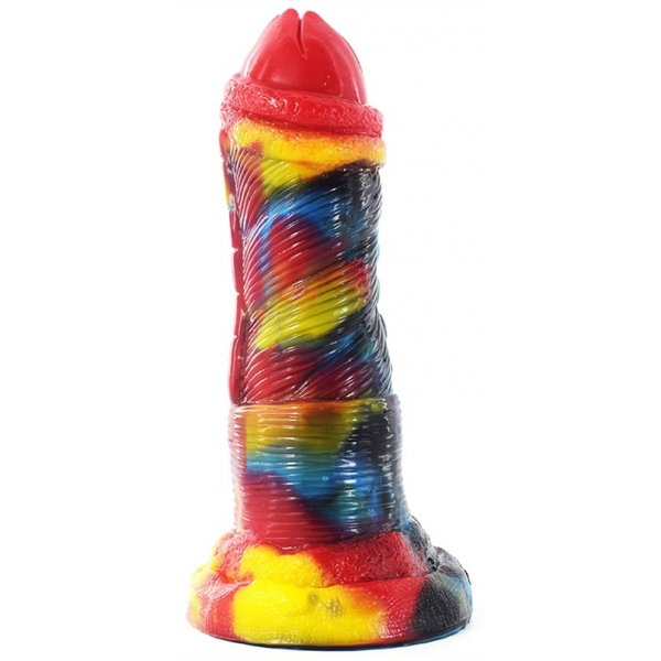 Nox Dildo 18 x 6cm Mehrfarbig