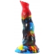 Graffiti Multicolor Butt Plug - 04 Red