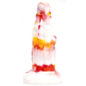 F*CK MY COLOR Dildo Pythor 17 x 6cm Branco-Laranja