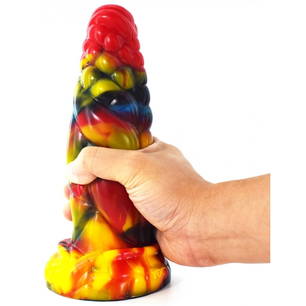 Dildo Pythor 17 x 6cm Multicolor