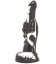 Freki Dildo 20 x 6cm Zwart-Wit