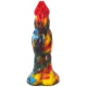 Dildo Wolorz 20 x 6 cm Multicolore