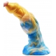 Dildo Wolorz 20 x 6cm Gold-Blue