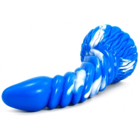 F*CK MY COLOR Arkan Dildo 18 x 5cm Blu-Bianco