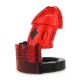 Adjustable chastity cage 10 x 3.5cm Red