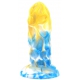 Dildo Dragonis 16 x 5,5 cm Oro-Blu