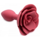 Plug Blum de silicona con rosa 7,5 x 3cm