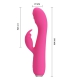 Vibro Coniglio che lecca Rachel 11 x 3,5 cm