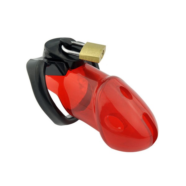 Rickers chastity cage 9 x 3cm Red