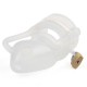 Silicone Clear Chastity Cage