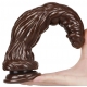 Gode Silicone MONSTER BARK 24 x 6.5cm Marron