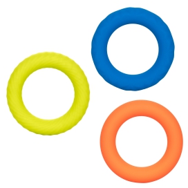 Lot de 3 Cockrings Silicone LINK UP Climax 38mm