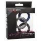 Juego de 3 anillos de pene Link Up Extreme de 38 mm