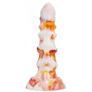 F*CK MY COLOR Graffiti Multicolor Butt Plug - 16 White