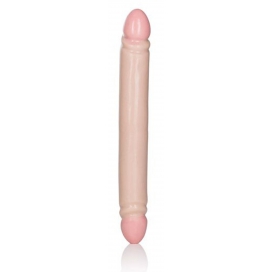 Calexotics Dildo doppio avorio Duo Smooth 30 x 4 cm