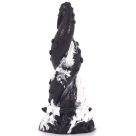 Tentamix Dildo 15 x 5,5 cm Nero-Bianco