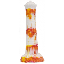 Tork Dildo 23 x 5,5cm Weiß-Orange