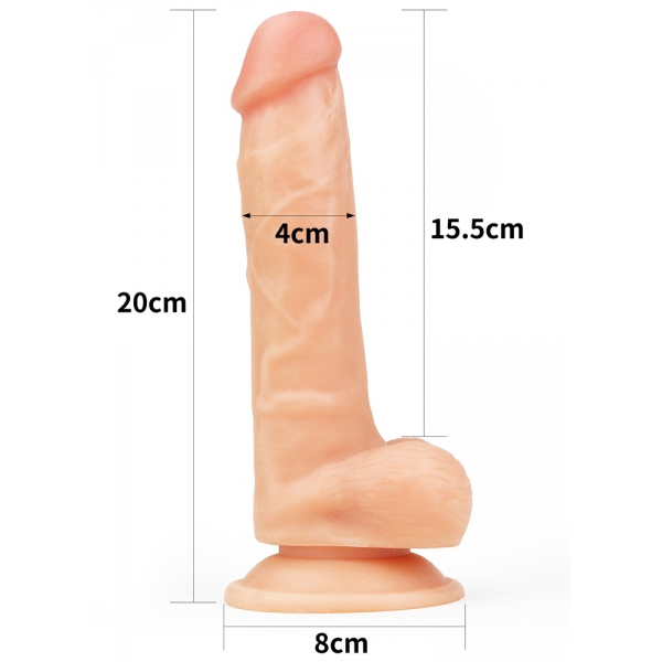 Realistischer Dildo Soft Dude 15 x 4cm