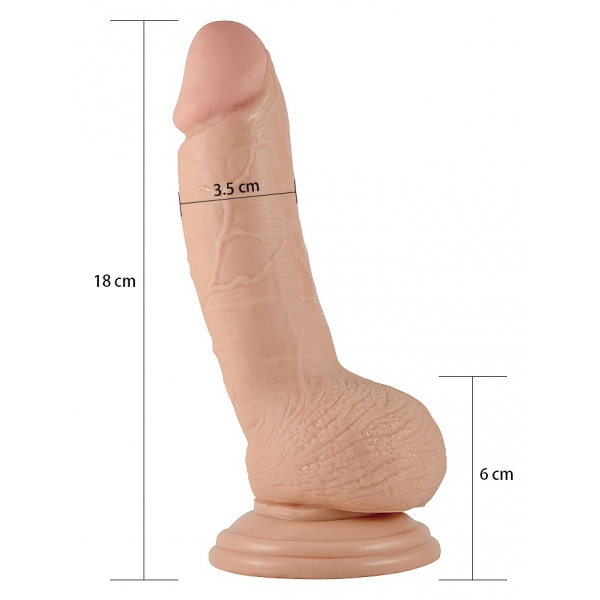 Echte Extreme Dildo 12 x 3.5cm