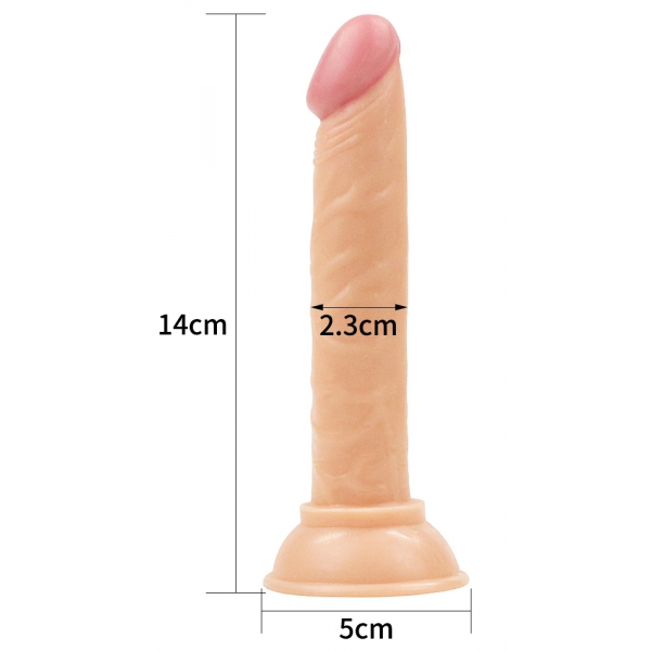 Mini dildo realistico Enduro 12 x 2,4 cm