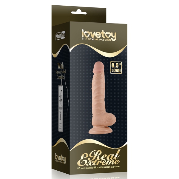 Consolador vibrador Real Extreme 15 x 4,3cm