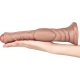 Dildo Monster Dog long 26 x 6cm Light brown