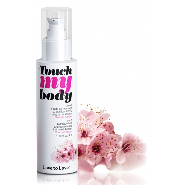 Silicone Lubricant TOUCH MY BODY Cherry Blossom 100ml