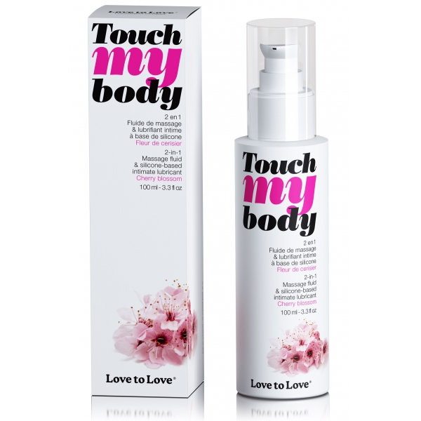 Silicone Lubricant TOUCH MY BODY Cherry Blossom 100ml