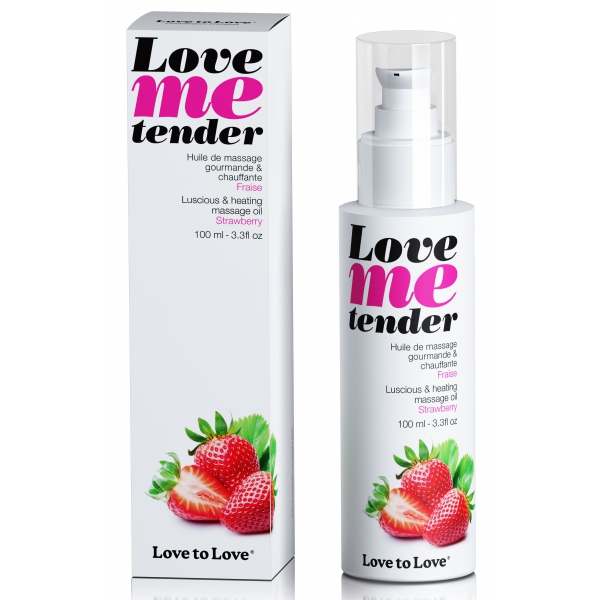 Massageöl Love Me Tender Erdbeere 100ml