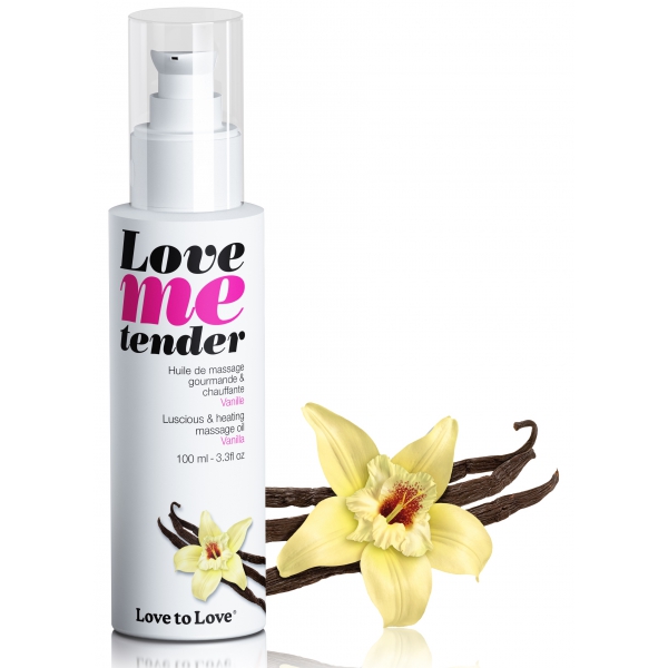 Love Me Tender Vanilla Massage Oil 100ml