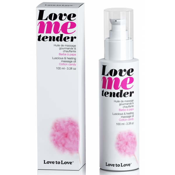 Óleo de massagem Love Me Tender Cotton Candy Massage 100ml