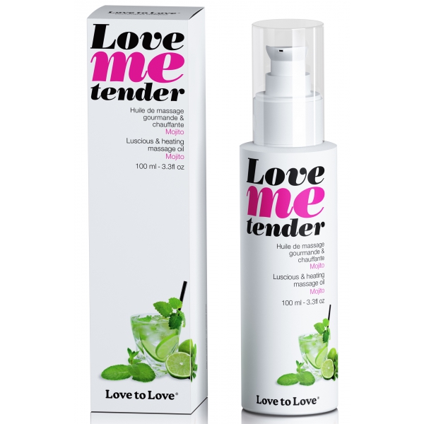 Love Me Tender Mojito Massage Oil 100ml