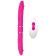 Consolador Doble Vibrador Pyrios Rosa 35 x 3,5cm