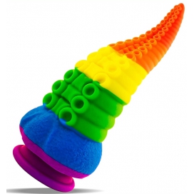 Sealik Tentacolo Dildo 20 x 8 cm Arcobaleno