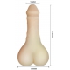 Funda para el pene Bigger Man + masturbador 15 x 5cm