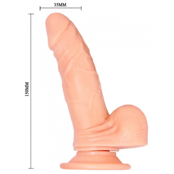 Baile Mark vibrerende dildo 12 x 3.5cm