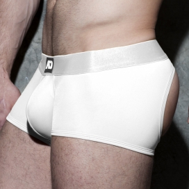 Bottomless Boxer Fetish White